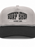 F.I. EMBROIDERY TRITECH ROPE HAT BLACK/STEEL