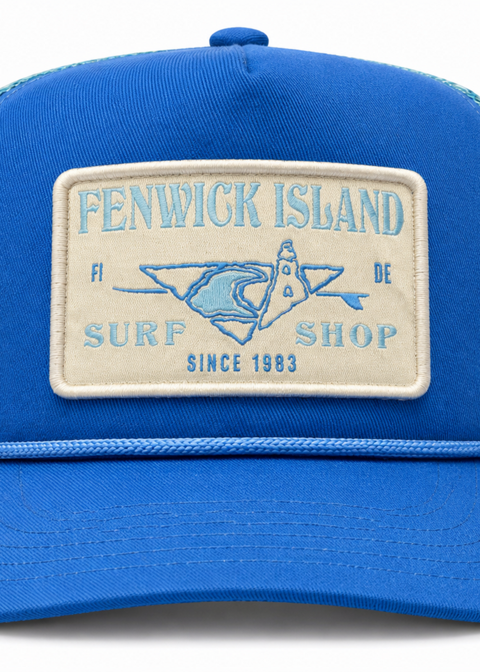 F.I. PATCH MID CROWN FRENCH BLUE/CAROLINA