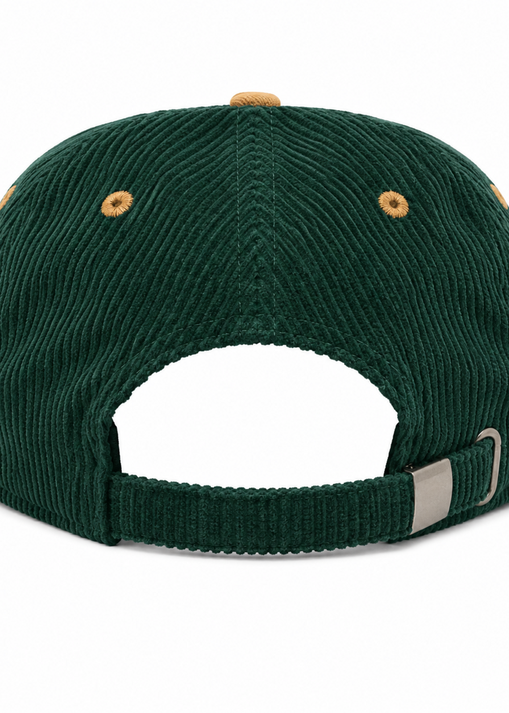 F.I. HIGH CROWN FLAT BRIM EMERALD CORD