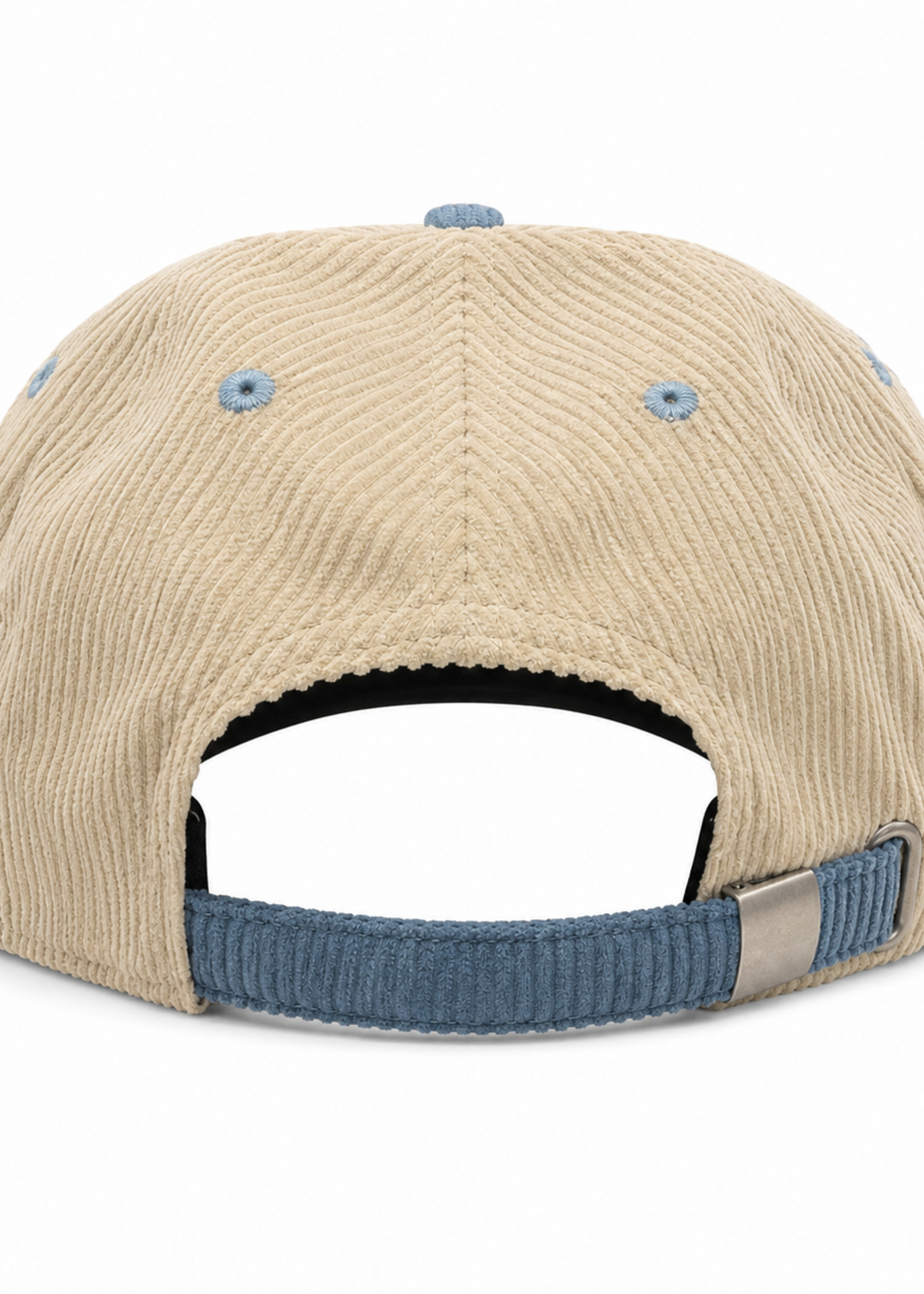 F.I. HIGH CROWN FLAT EMB BONE CORD/CADET