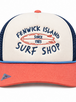 LITTLE KID F.I. HIGH CROWN FOAM NANTUCKET RED/SLATE