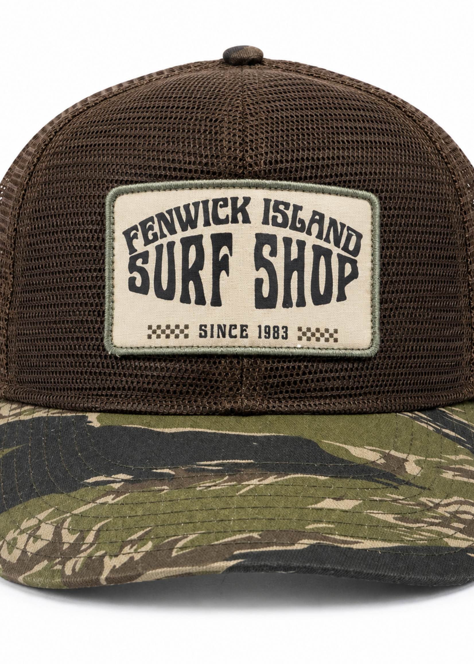 F.I. STOWAWAY PATCH TRUCK CAMO/BROWN