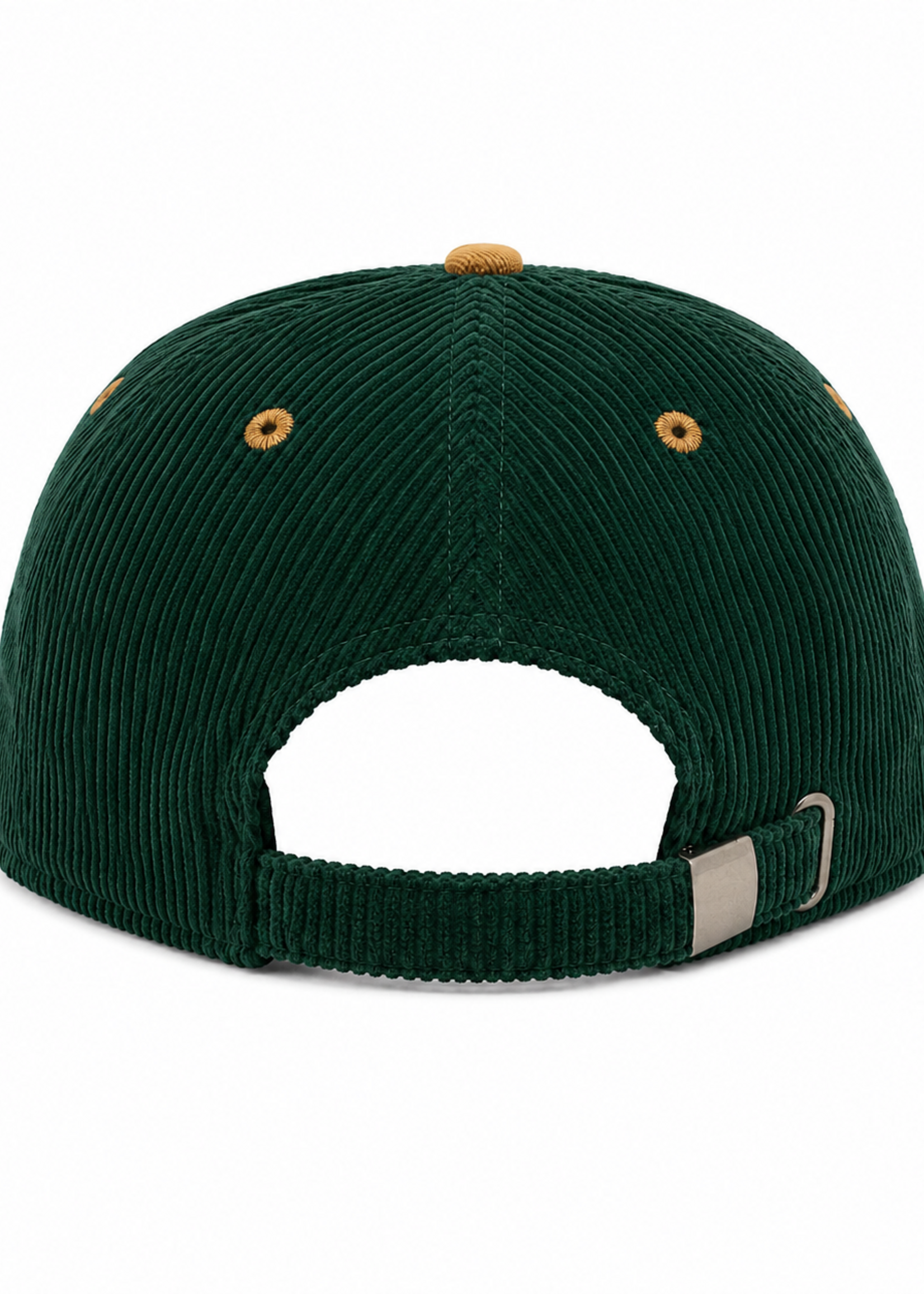 F.I. HIGH CROWN FLAT BRIM EMERALD CORD
