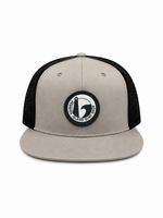 F.I. PATCH FLAT BRIM HAT BLACK/GREY