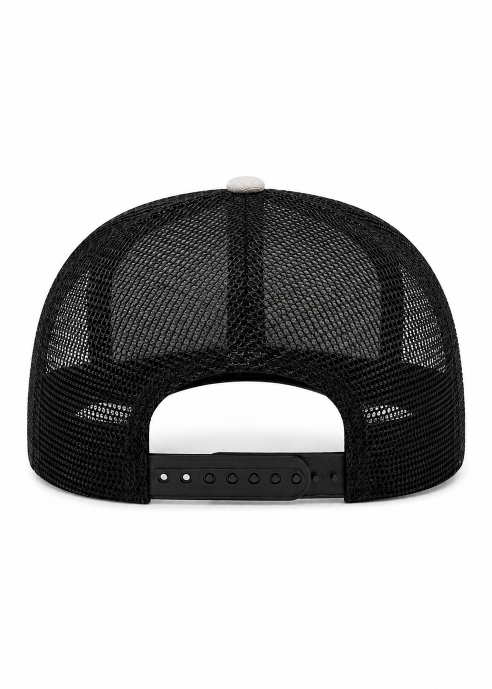 F.I. PATCH FLAT BRIM HAT BLACK/GREY