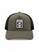 EAST 54 HIGH CROWN OLIVE/BLACK