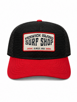 F.I. STOWAWAY PATCH TRUCK RED/NAVY