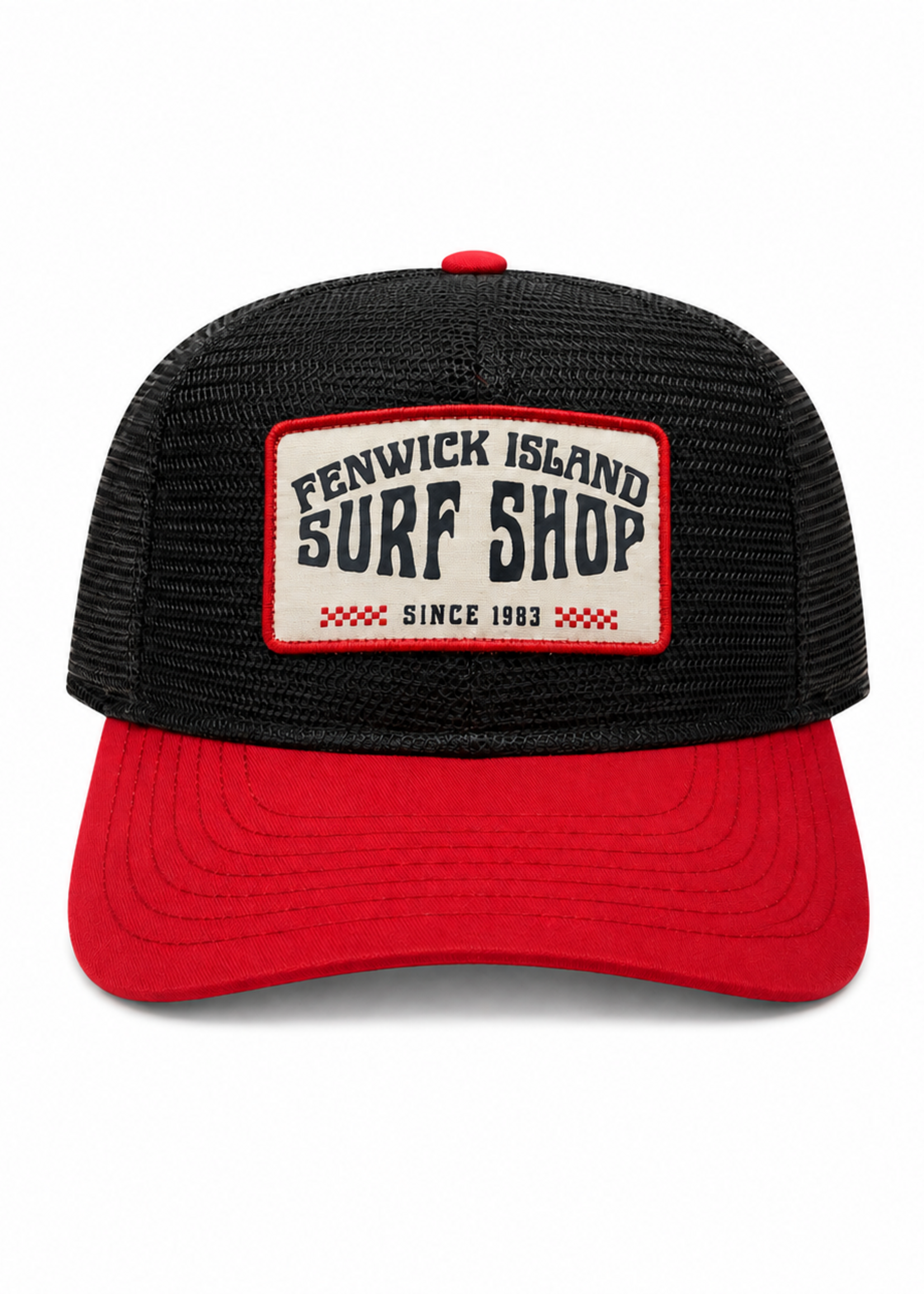 F.I. STOWAWAY PATCH TRUCK RED/NAVY
