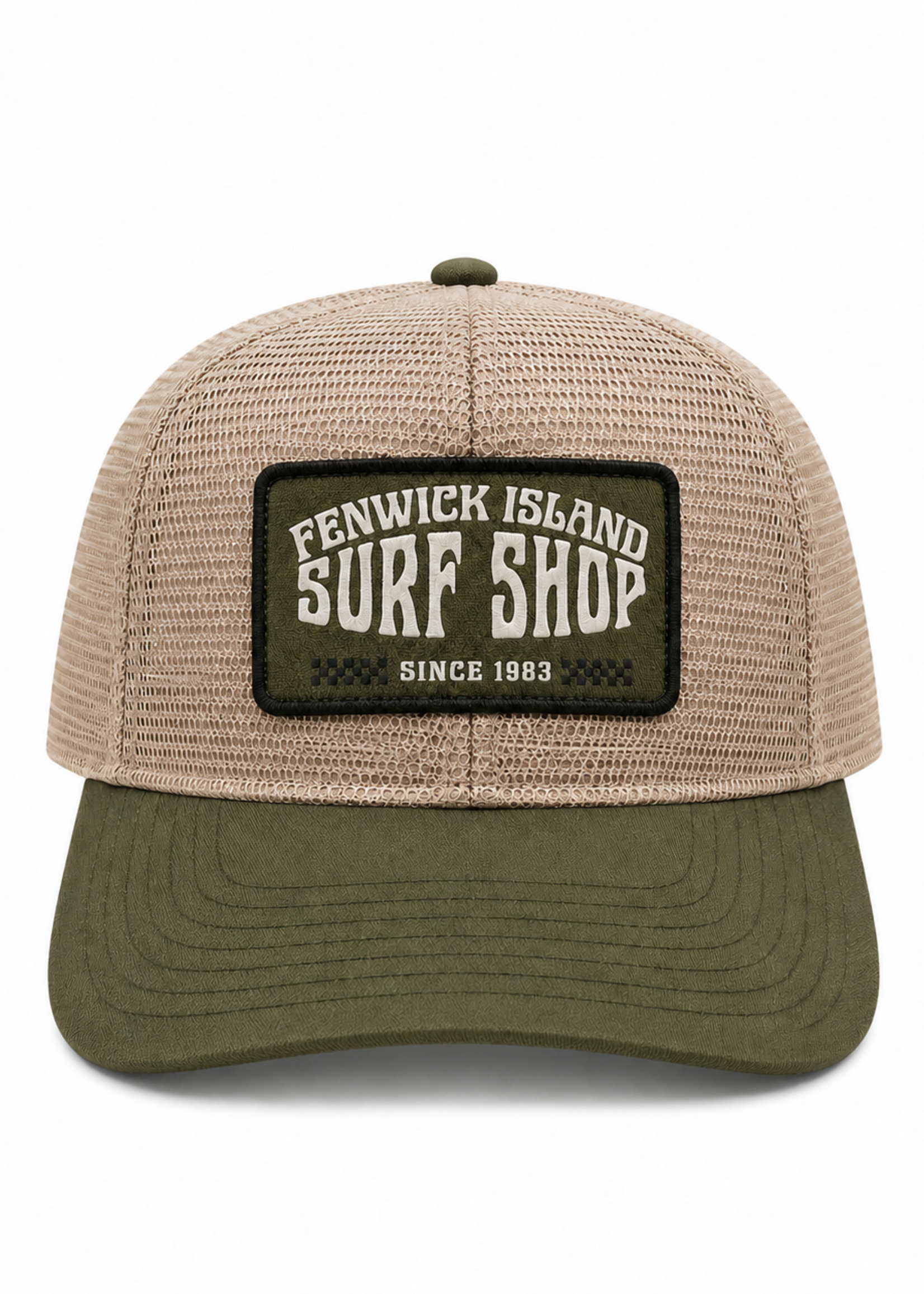 F.I. STOWAWAY PATCH TRUCK OLIVE/KHAKI