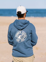 "KIKI 1" MIDWEIGHT HOOD STORM BLUE