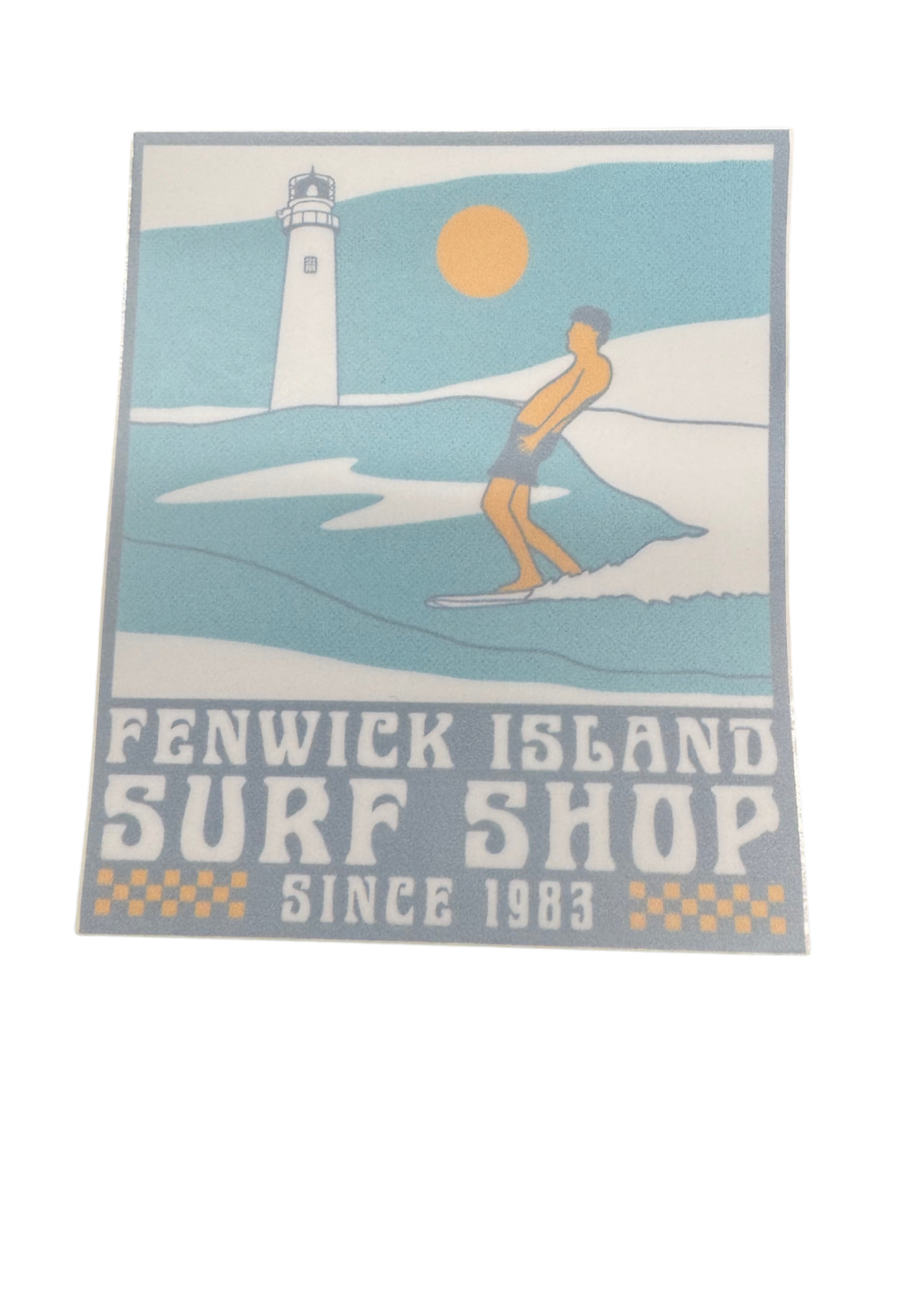 KEN SURF 3.5 X 3 STICKER