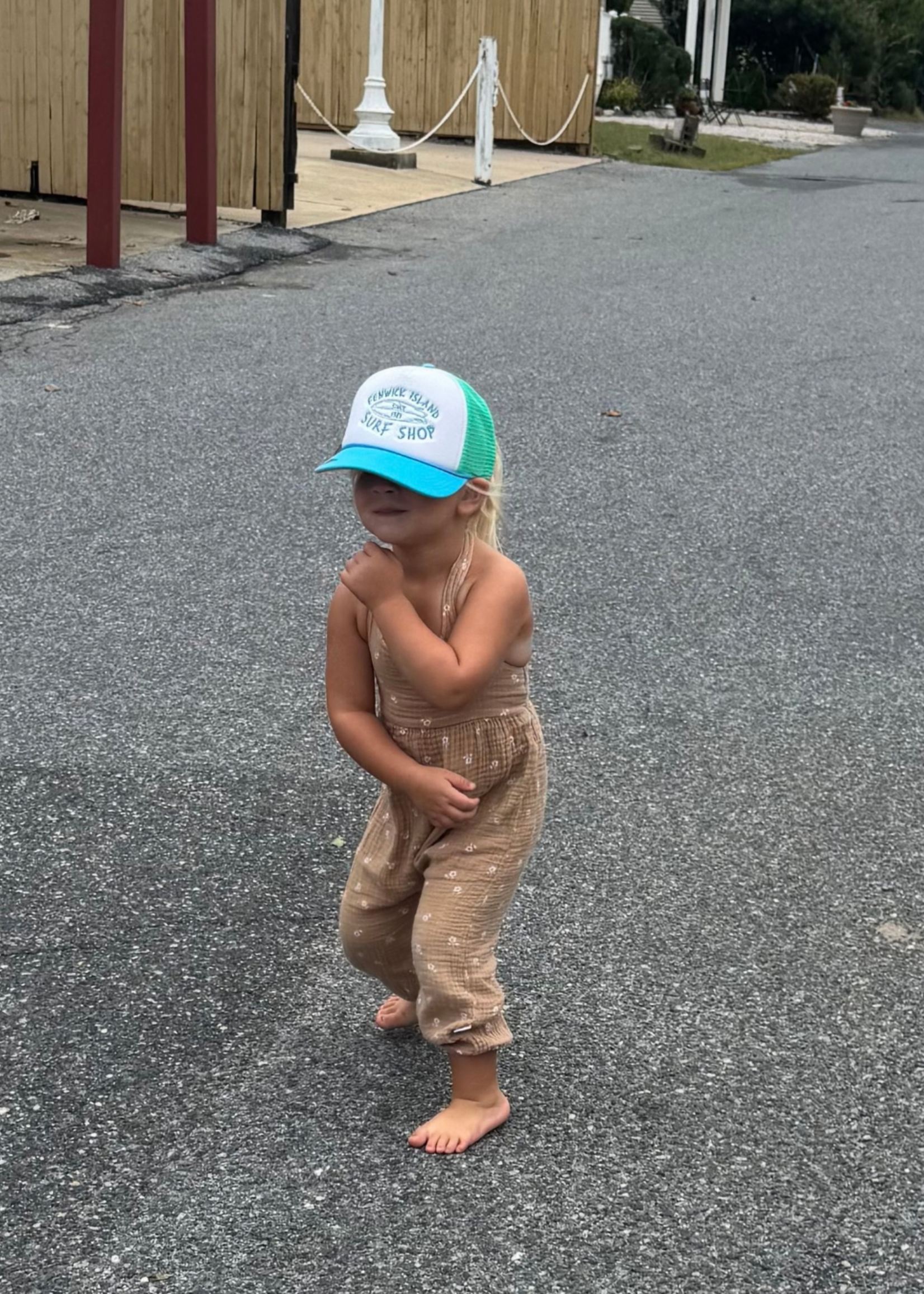 LITTLE KID F.I. HIGH CROWN FOAM AQUA/SEAFOAM