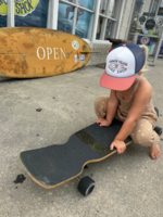LITTLE KID F.I. HIGH CROWN FOAM NANTUCKET RED/SLATE