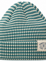 WAFFLE KNIT BEANIE MINERAL BLUE