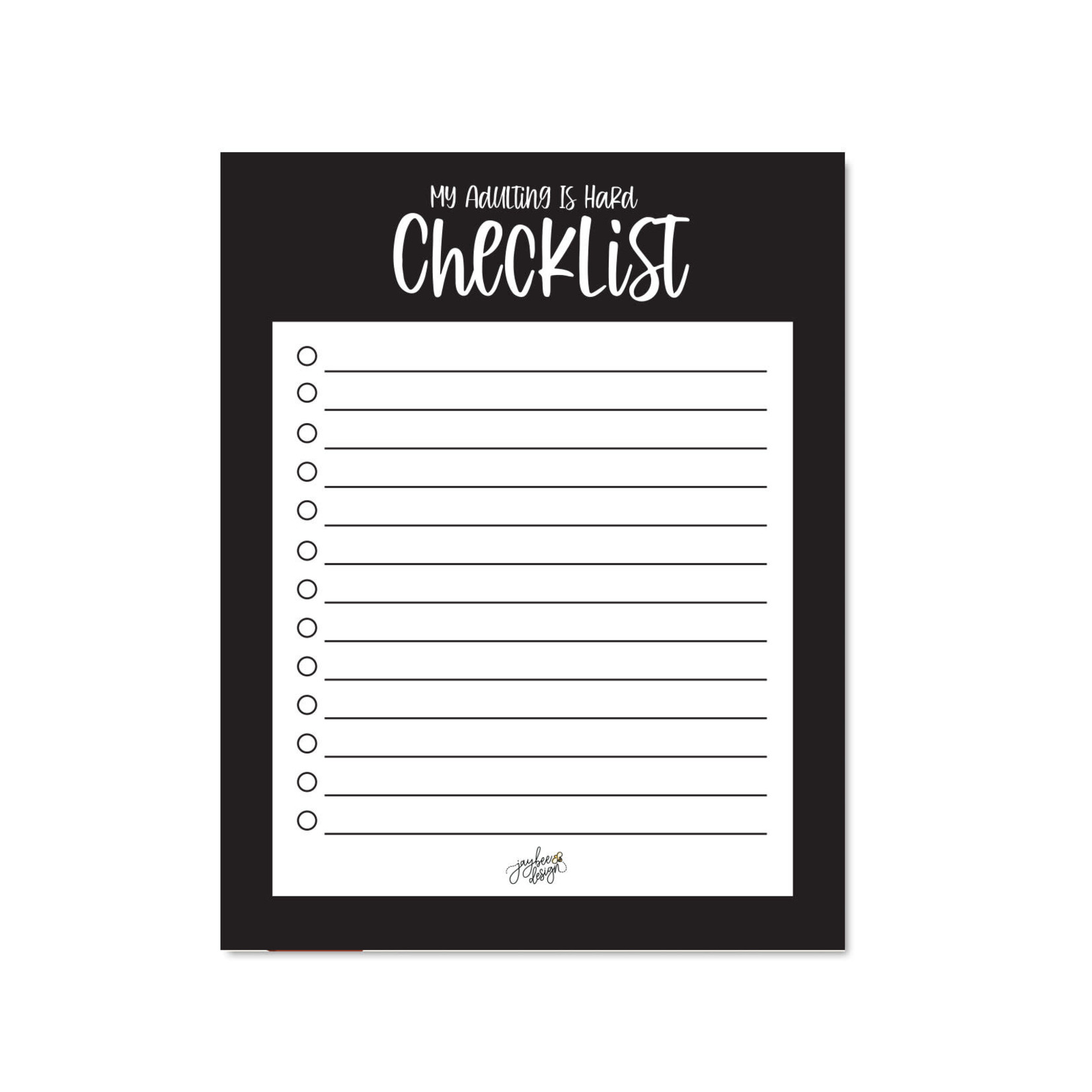 Jaybee Design Checklist