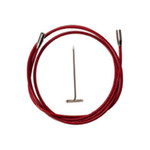 ChiaoGoo Twist Red Cables Large