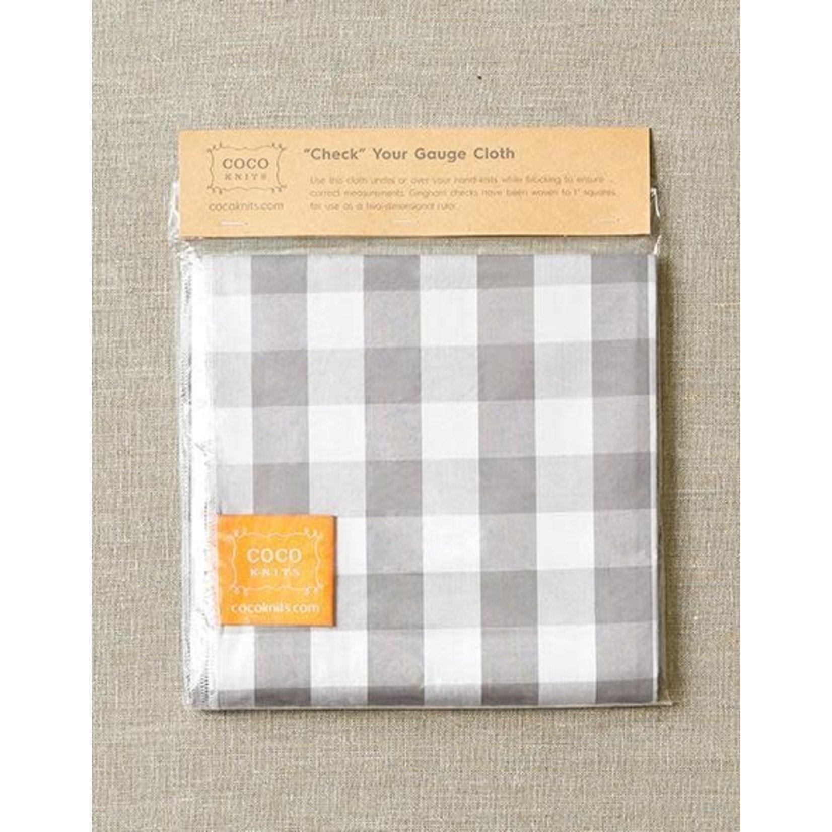 Cocoknits Cocoknits "Check" Your Gauge Cloth