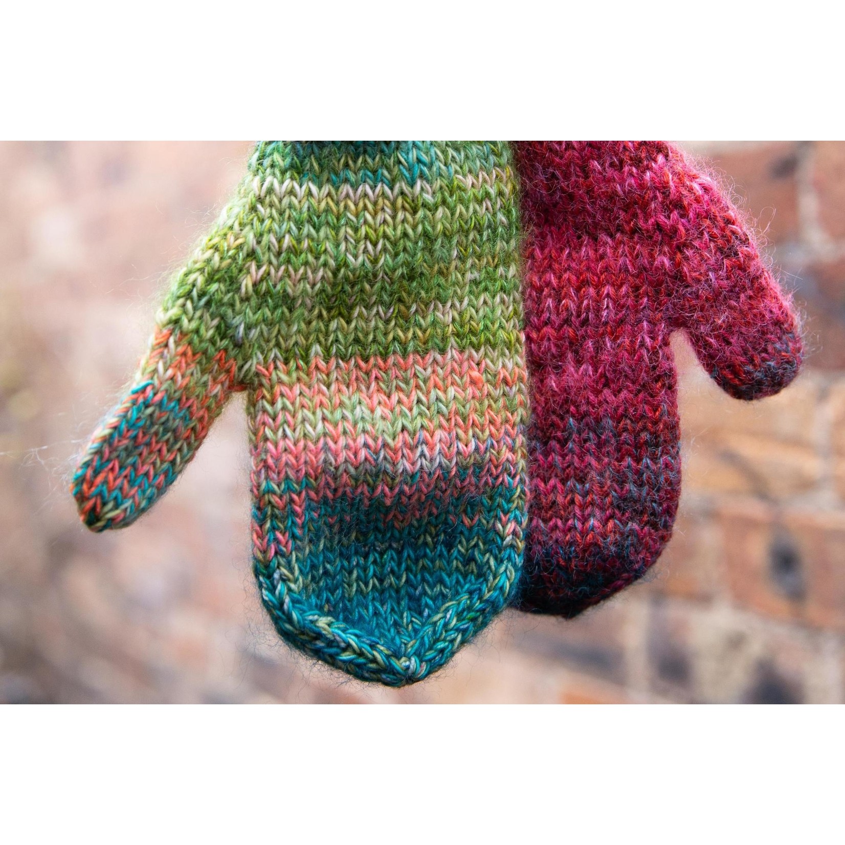 Yarn Twisters Learn to Knit Mittens