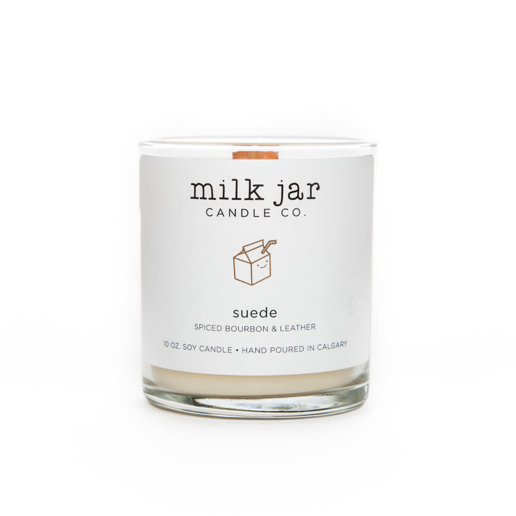 Milk Jar Candle Co. Suede Candle