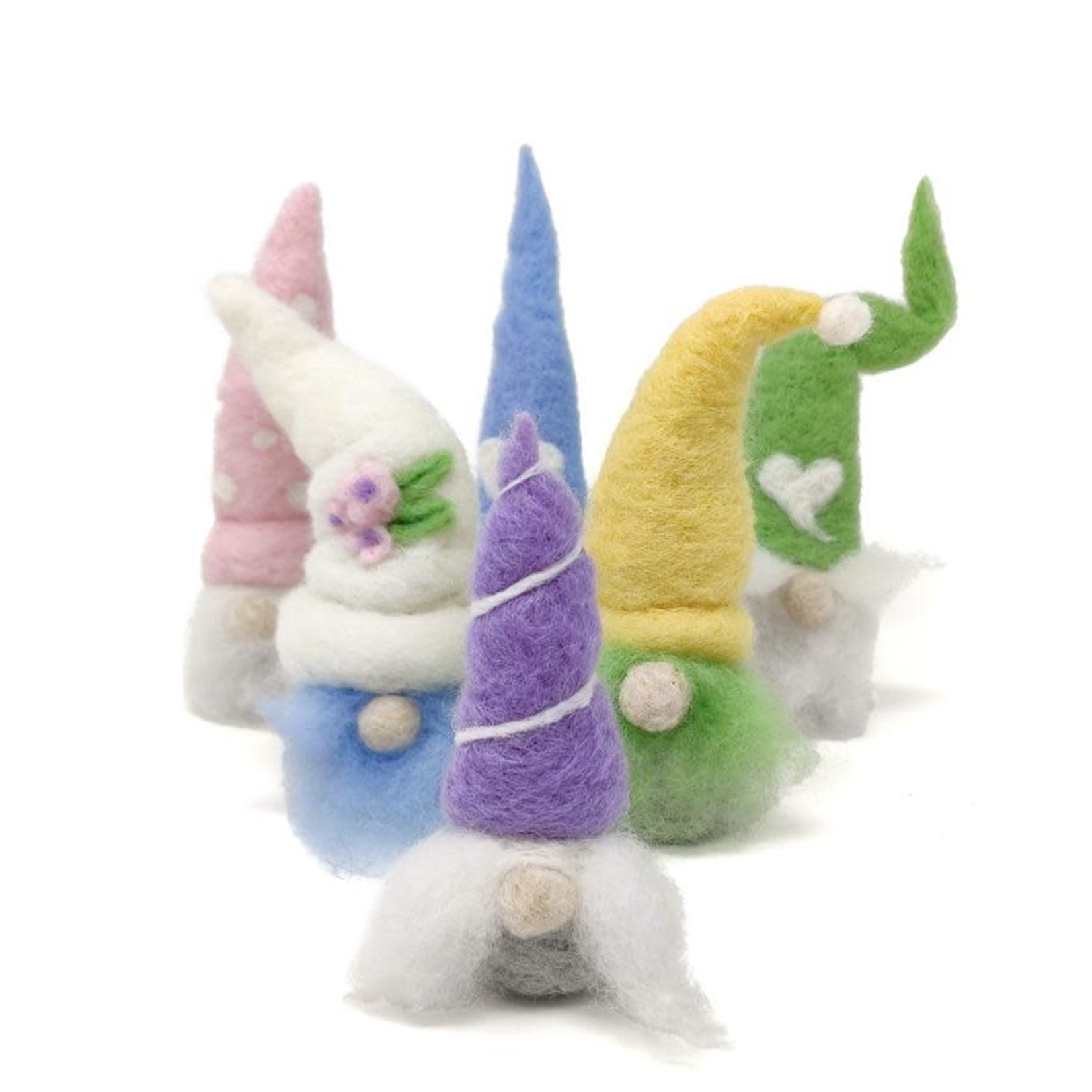Crafty Kits Needle Felting Kits - Spring Gnomes