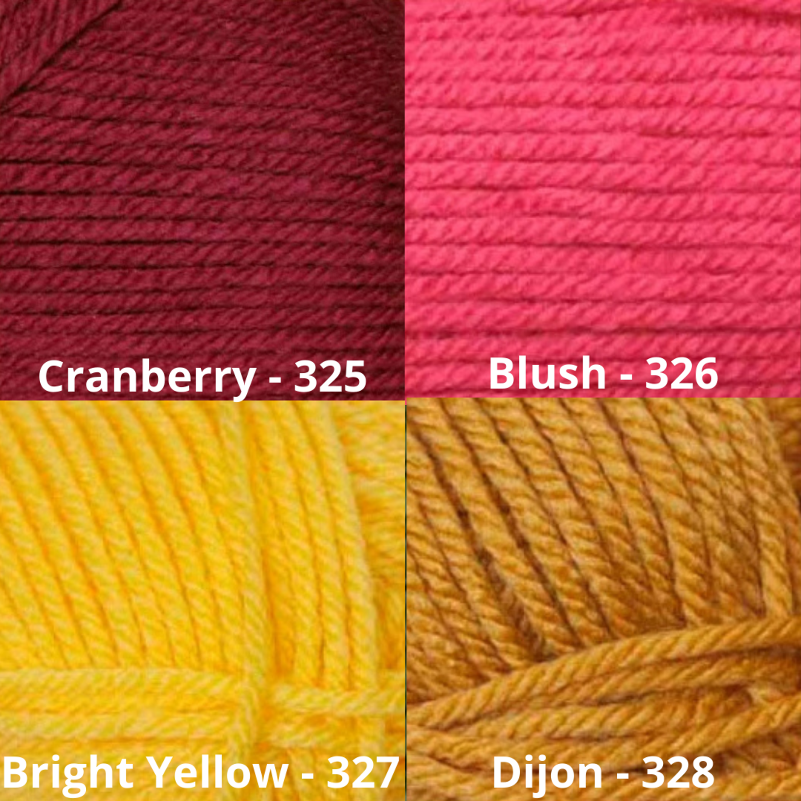 Universal Yarns Uptown Worsted Yarn - 327 Bright Yellow