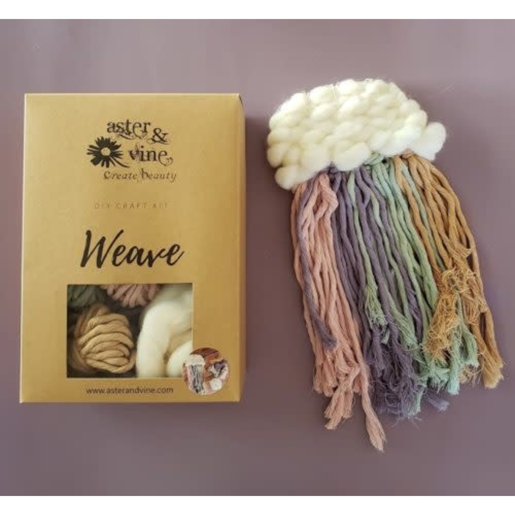Aster & Vine Rainbow Weaving Kit