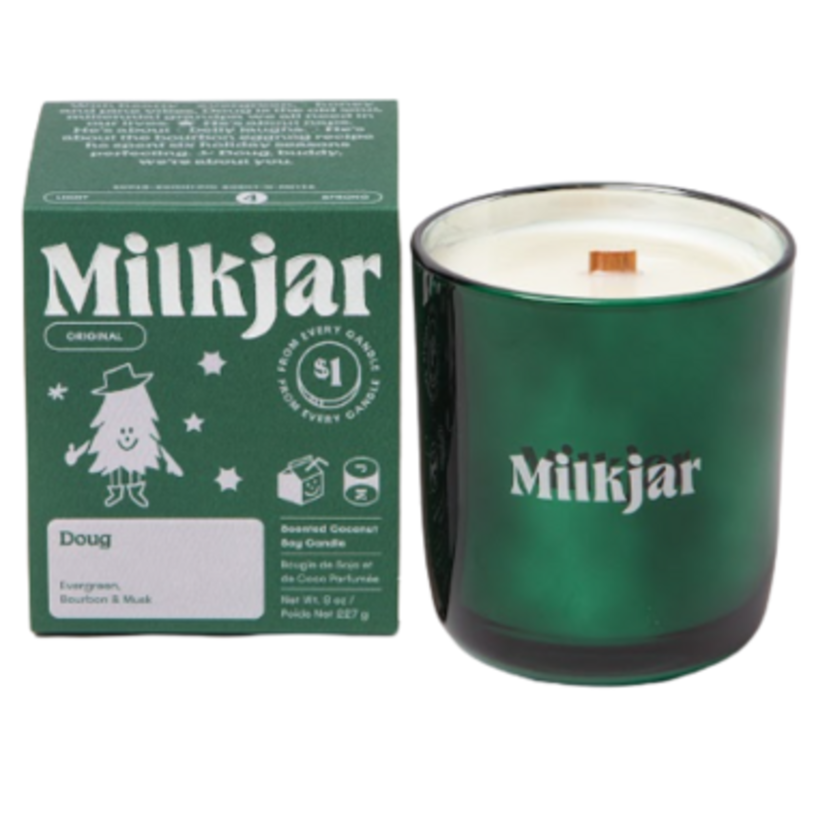 Milk Jar Candle Co. Doug 8oz