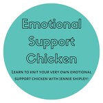 Yarn Twisters Emotional Support Chicken