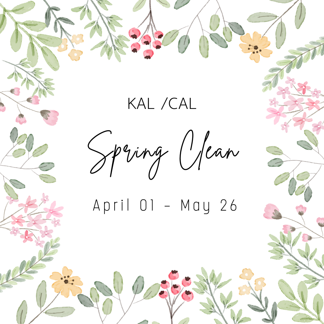Spring Clean KAL/CAL