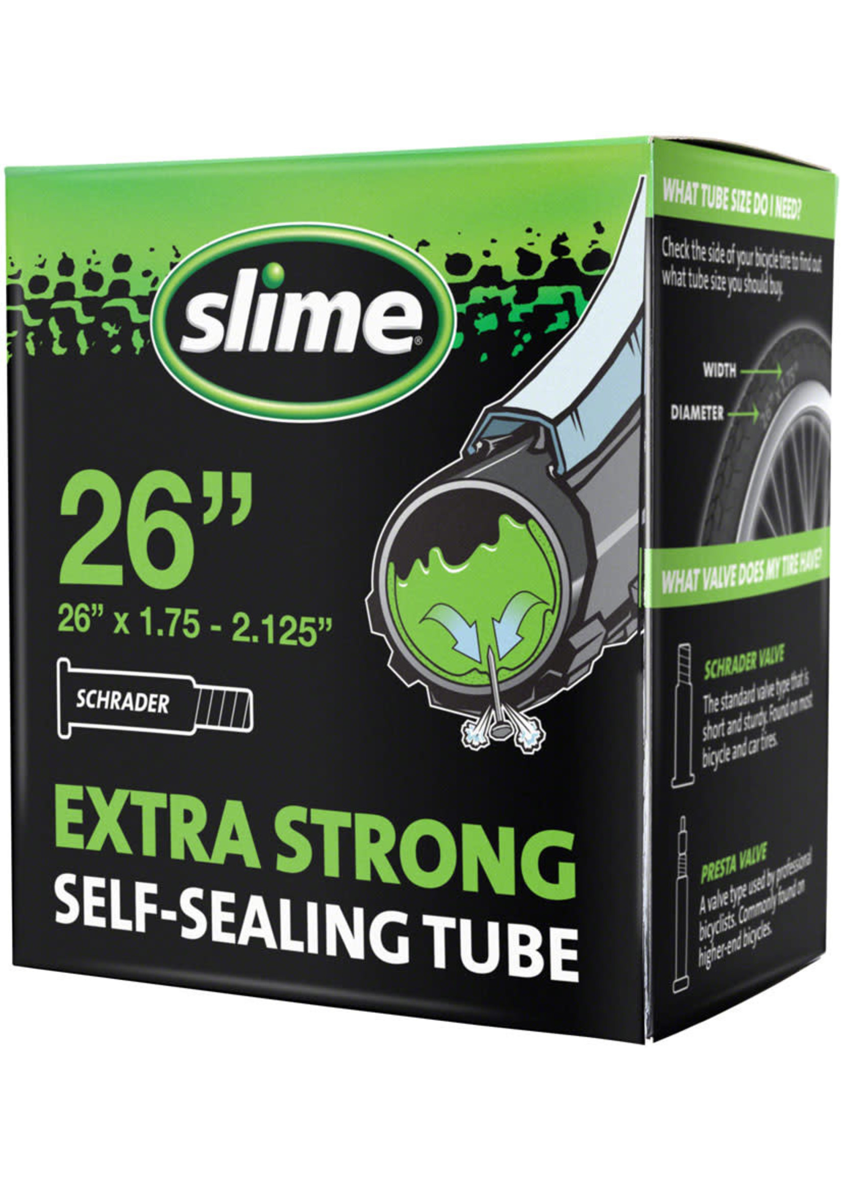 Chambre à Air Slime Self-Sealing 26"x 1.75-2.125" Schrader