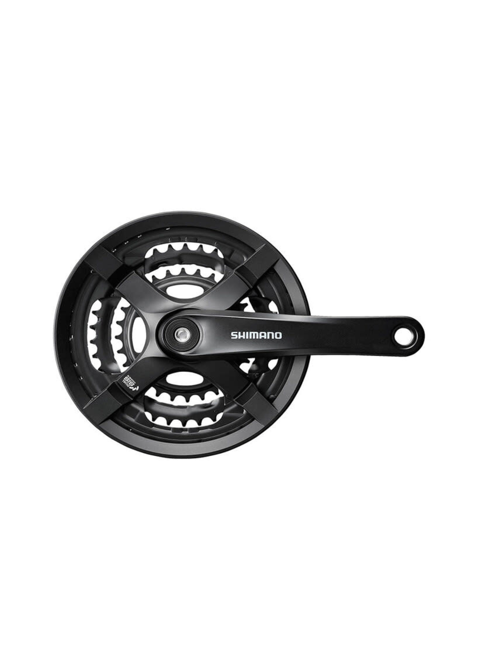 Shimano Pédalier Shimano Tourney FC-TY501, 3x 6/7/8 vit, 28/38/48, 170 mm