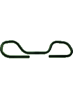 49N Guidon Randonnée Papillon 49N 25.4mm