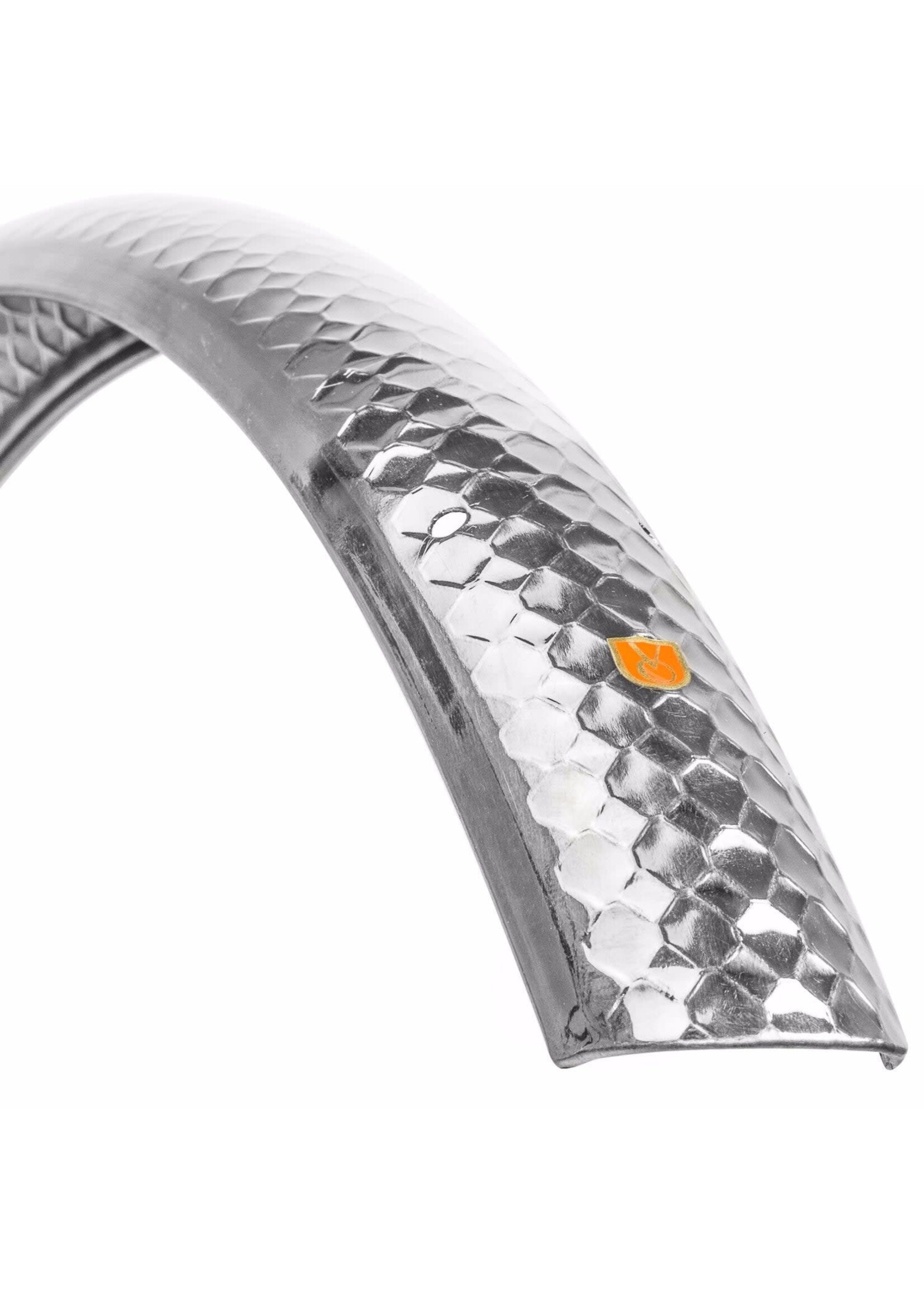 Velo Orange Ensemble de Garde-Boue Velo Orange Snakeskin, 650B X 50 mm, Argent