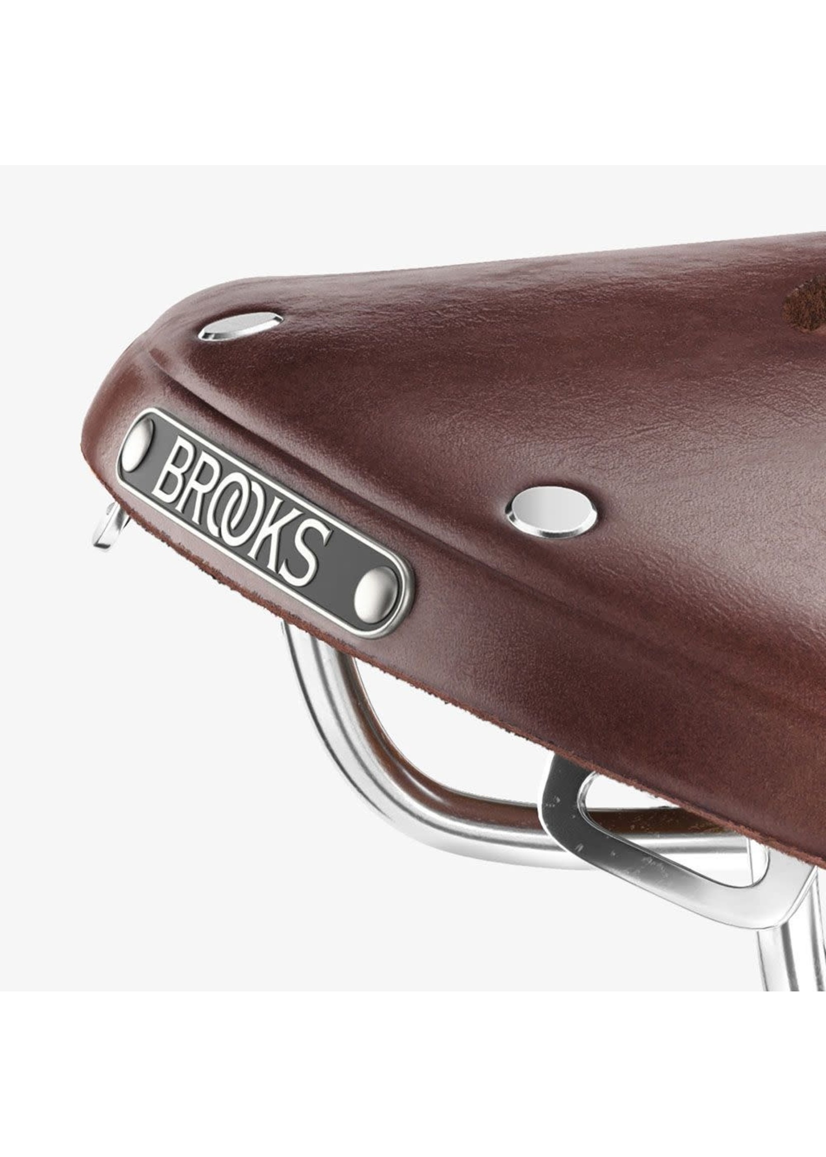 Brooks England Selle Brooks B17 Carved, Brun Antique