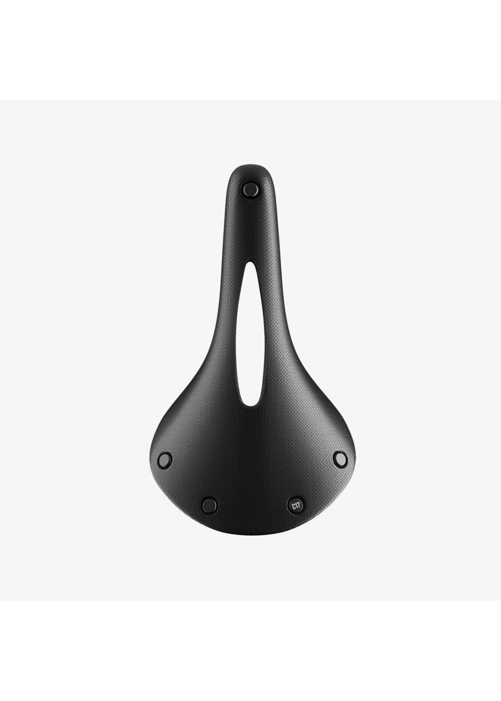 Brooks England Selle Brooks C17 Carved, Noire