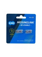 KMC Chains Maillon Ré-utilisable 9 Vitesses KMC ''MissingLink''- Paire