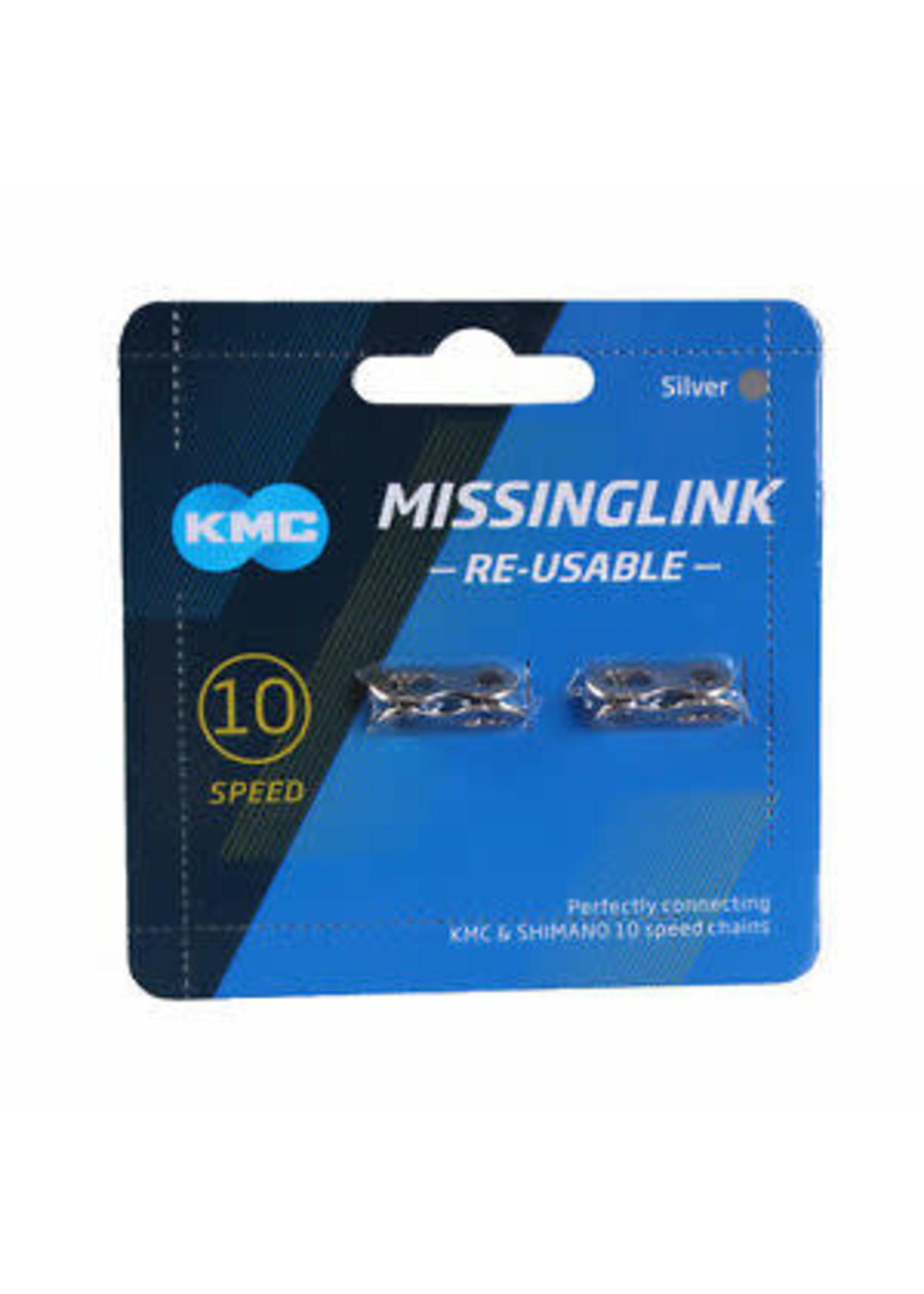 KMC Chains Paquet de 2 Mailles Patentes KMC MissingLink, 10 Vitesses