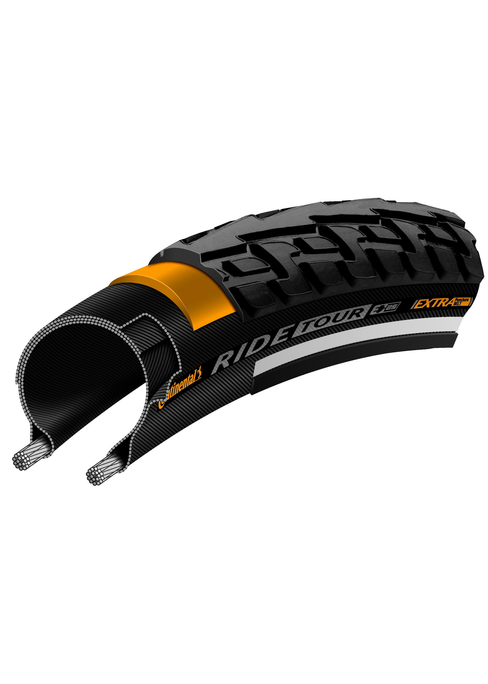 Continental Pneu Continental Ride Tour 700B X 37 mm - 37-635