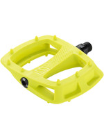 MSW iSSi Thump Pedals - Platform, Composite, 9/16", Yellow