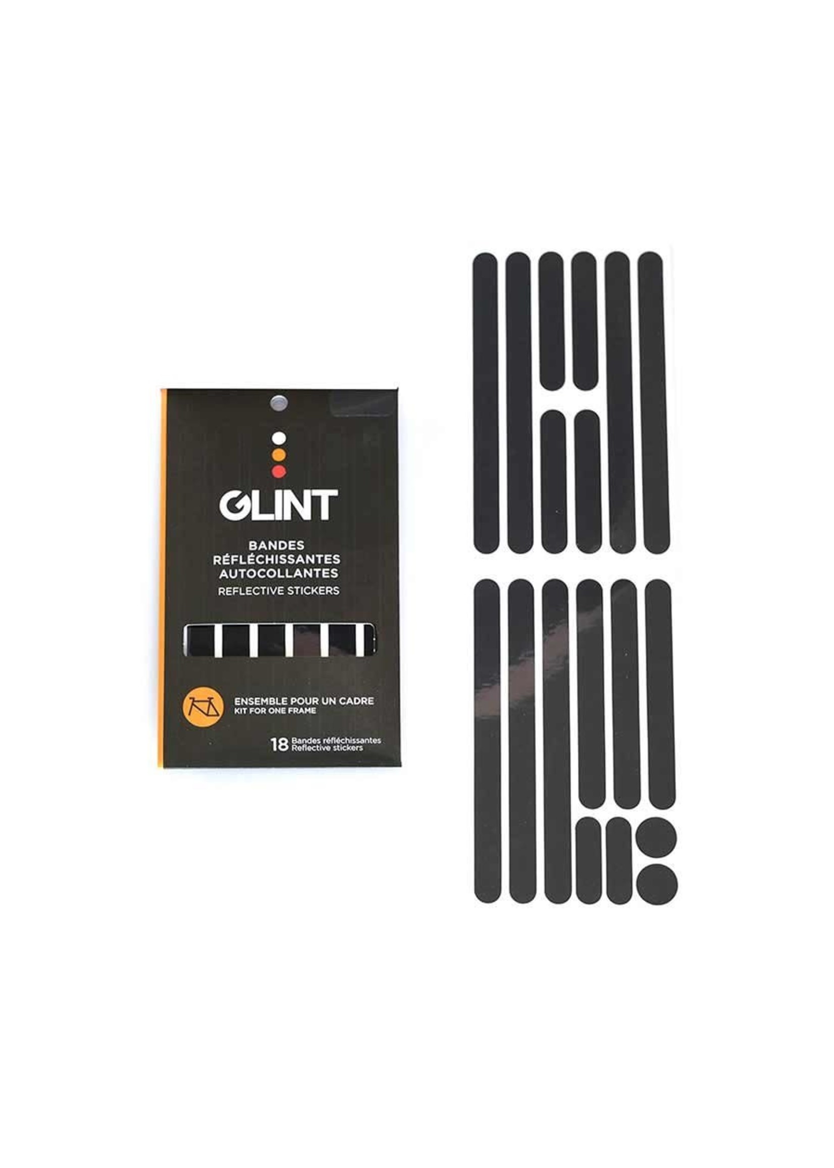 Glint Reflective GLINT Reflective Ensemble pour cadre Noir Kit