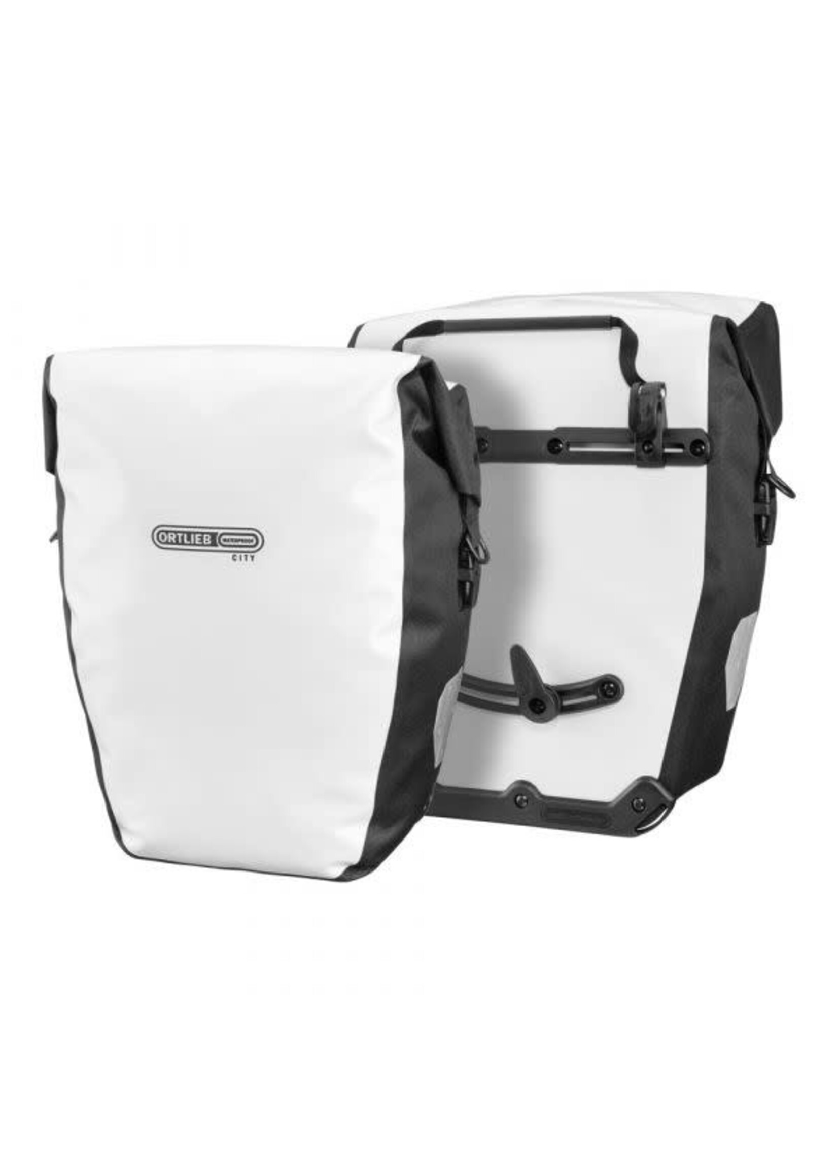 Ortlieb Paire de Sacoches Ortlieb Back-Roller City 40L, Blanche