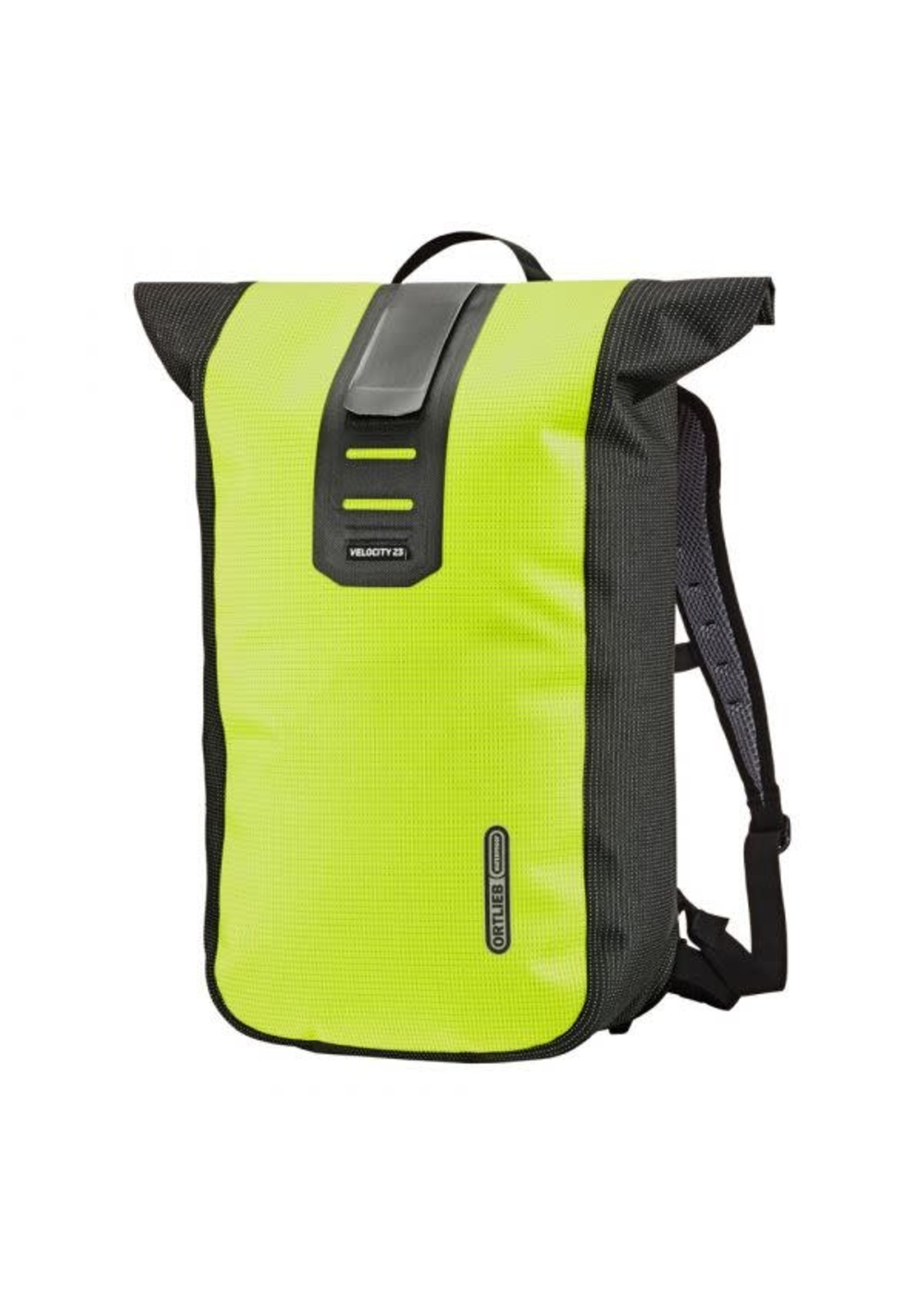 Ortlieb Sac à Dos Ortlieb Velocity 23L, Jaune Haute Visibilité