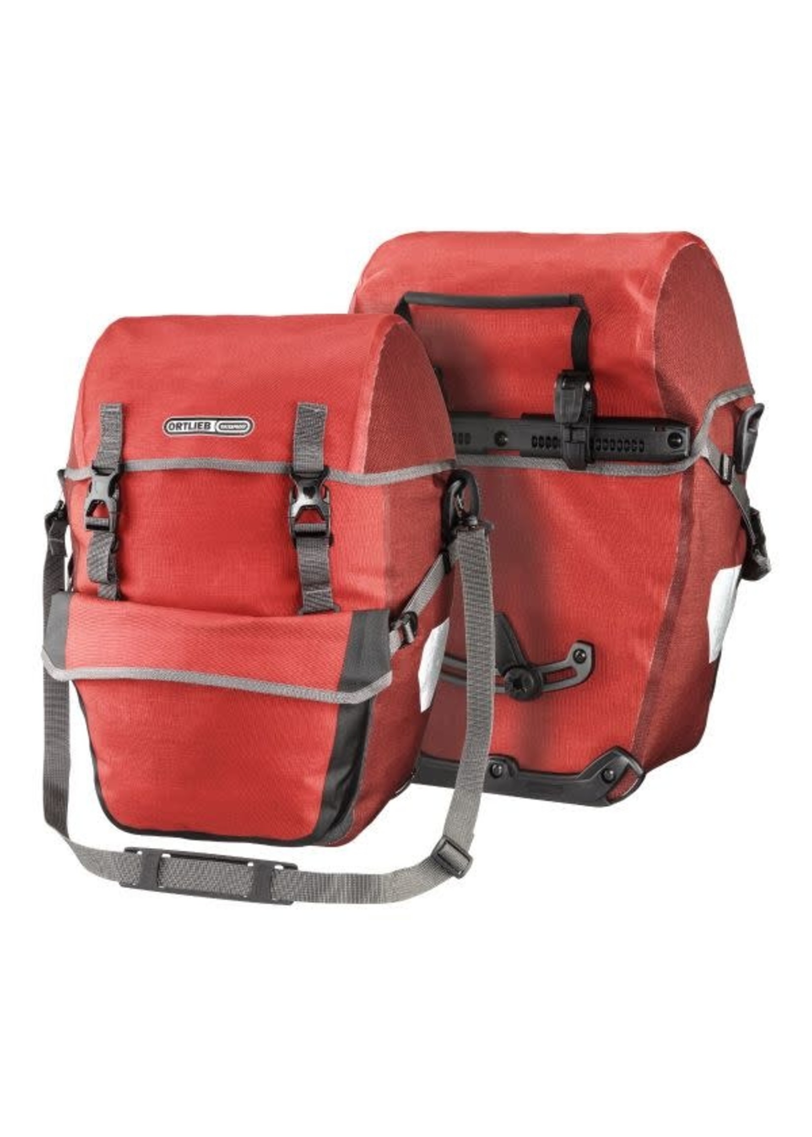 Ortlieb Ensemble de sacoche Ortlieb Bike-Packer Plus QL2.1 42L, Rouge Signal / Salsa