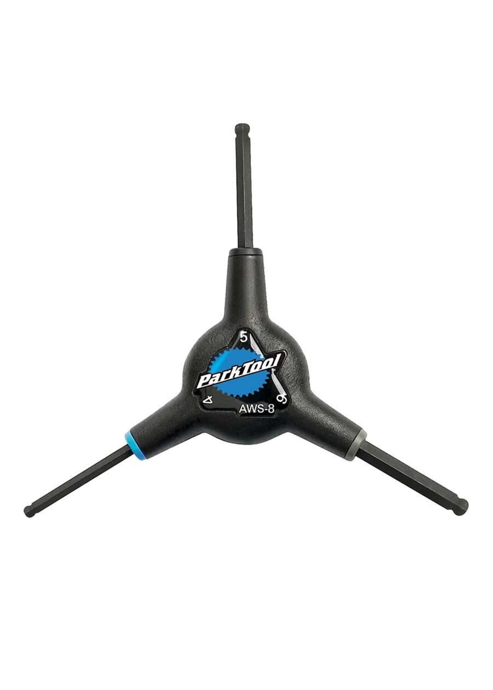Park Tool Clé en Y Park Tool  AWS-8 Allen à embouts ronds 4-5-6mm