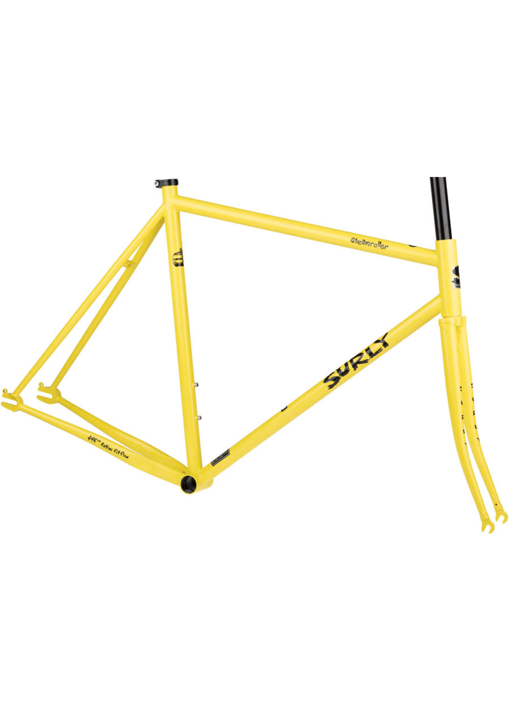 Surly Cadre Surly Steamroller - 700c Banana Candy Yellow 53cm