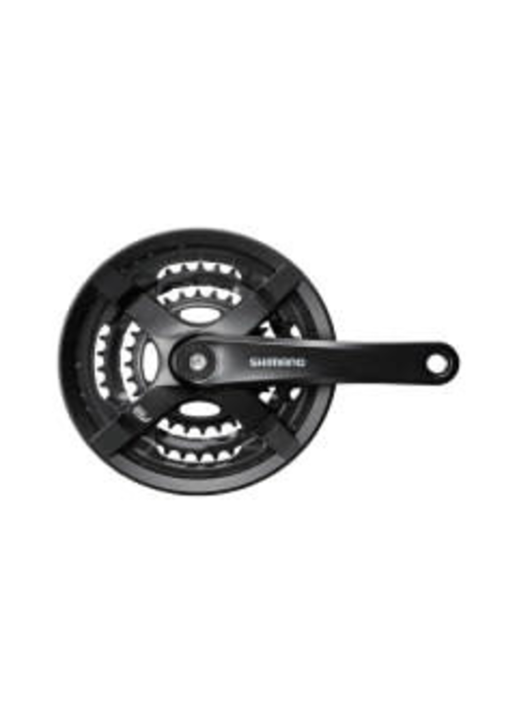 Shimano Pédalier Shimano Tourney FC-TY501, 28/38/48, 175 mm