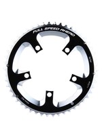 FSA Full Speed Ahead FSA, 50T, 10/11sp., BCD: 110mm, 5 Bolts, Super Road, Outer Chainring, For Double, Aluminum, Black, 371-0250A