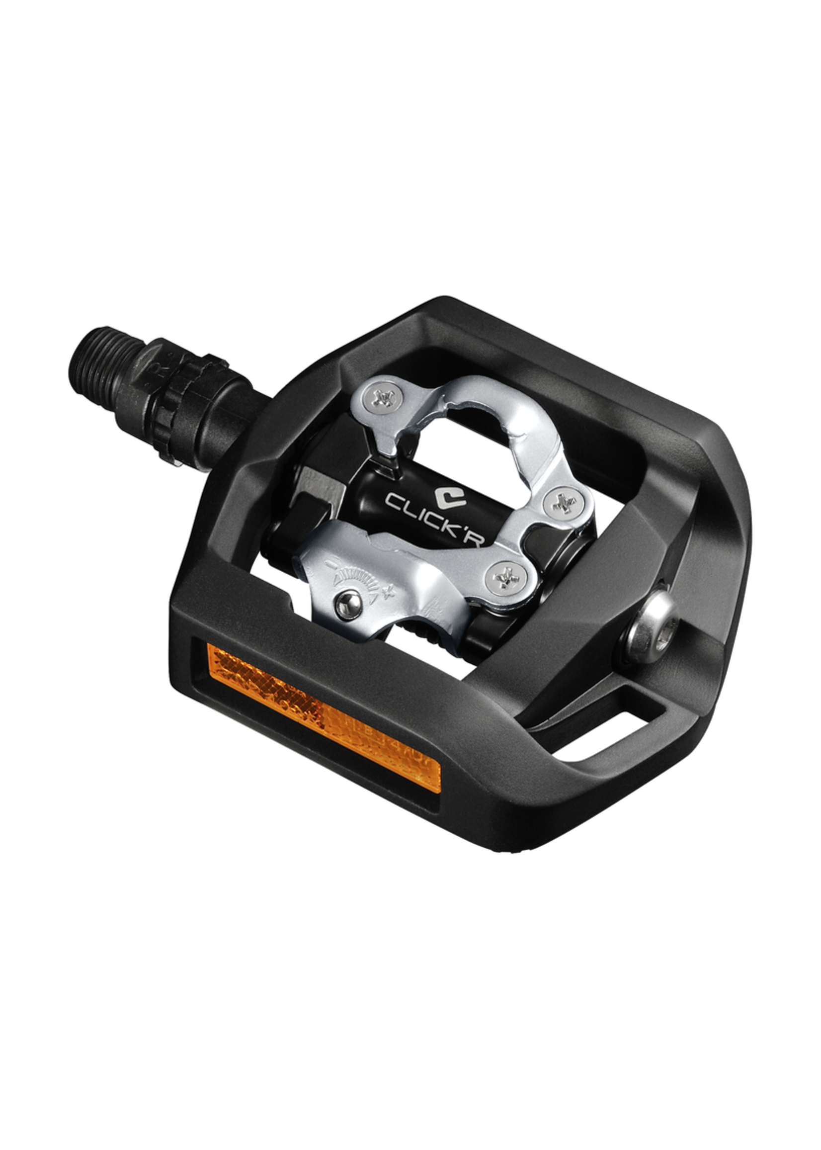 Shimano Pédales Hybrides Shimano Deore PD-T421 avec réflecteurs et cales SM-SH56