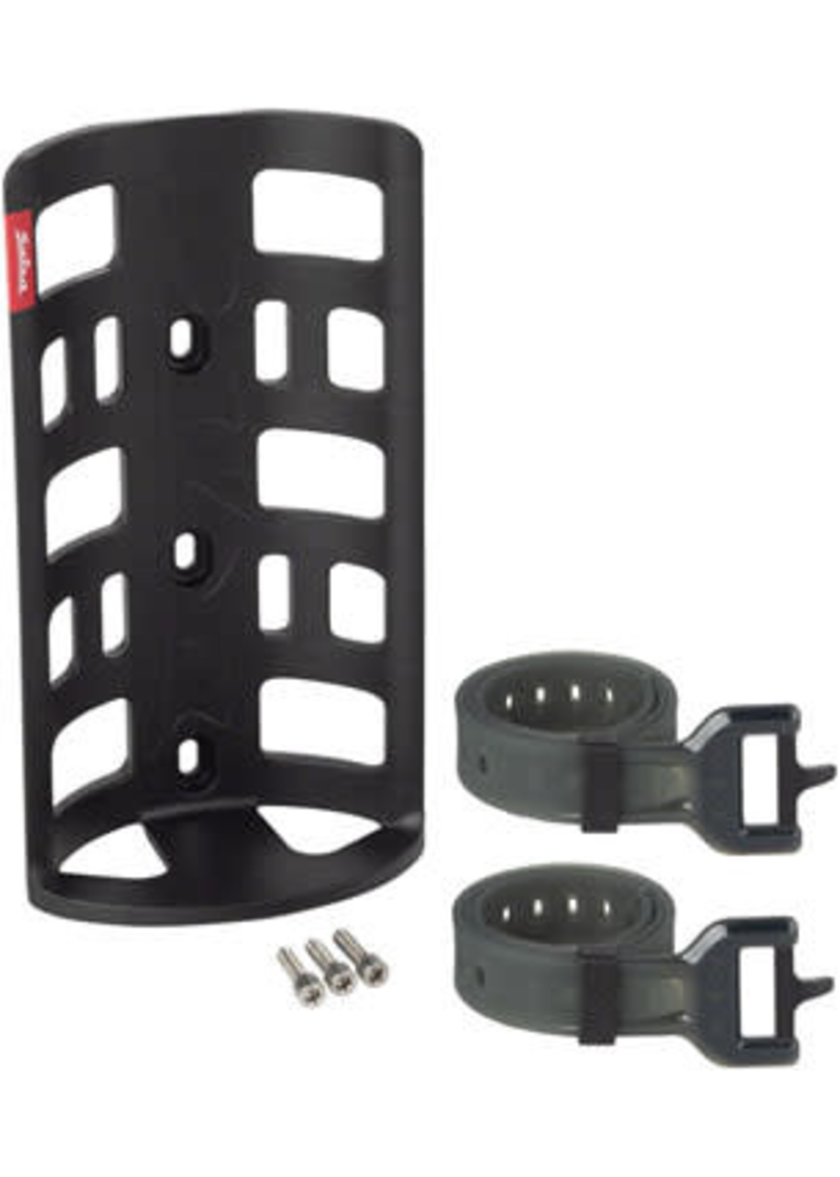 Salsa Cycles Support à bagage Salsa EXP Series Anything Cage HD avec courroie de caoutchouc EXP Noir
