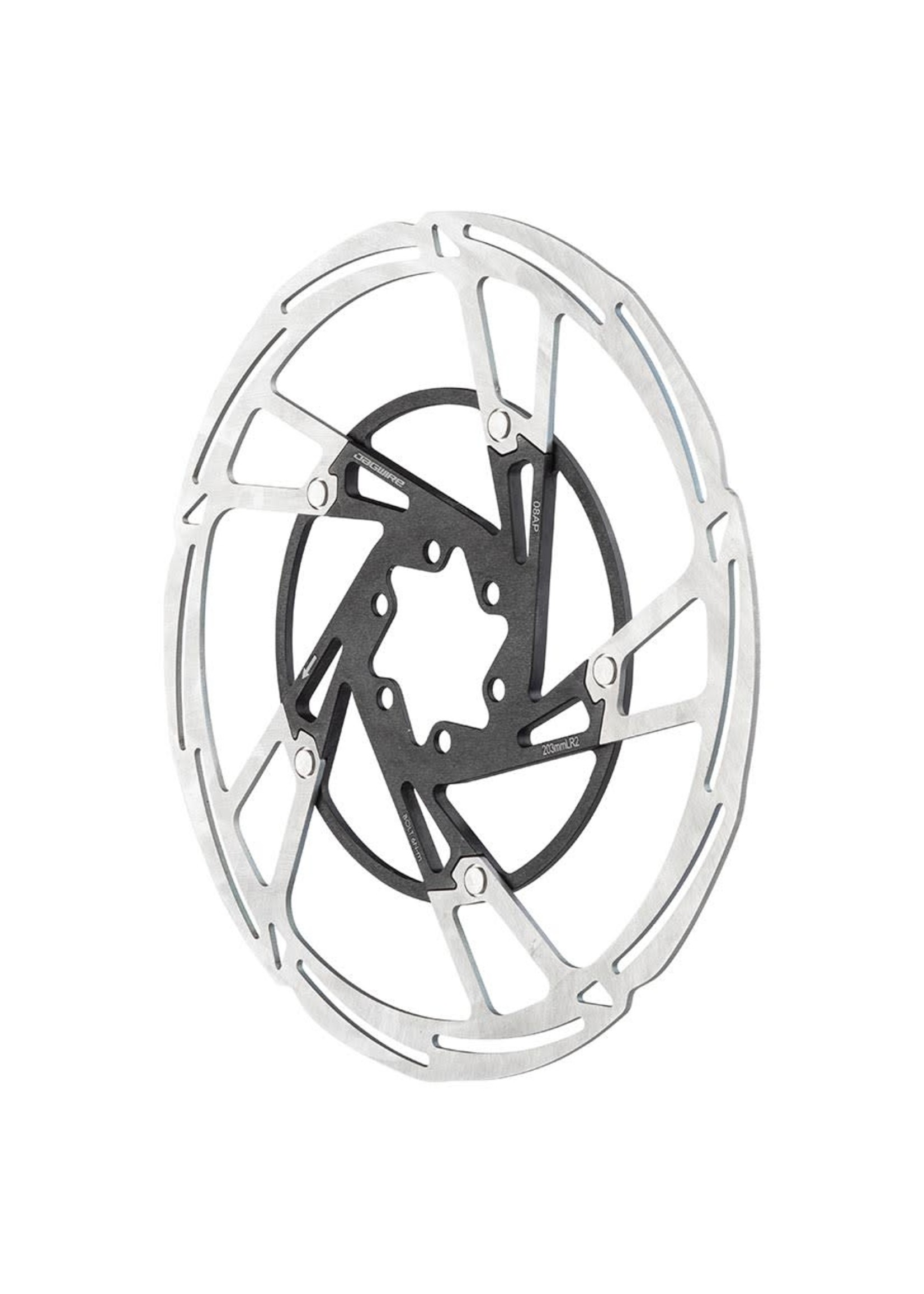 Jagwire Disque Jagwire Pro LR2 ISO 6 Trous, 203 mm